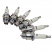 Spark Plugs x 6 set to suit Morris Commercial With Side Valve 6 Cylinder Petrol Engine 1948-55
