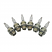 Bedford 6 Cylinder Spark Plug Set of Six Suits all up to 1960 with 18mm thread.