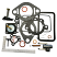 Full Carburettor rebuild Kit suits 1950-59 International Trucks AL AR...