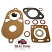  Carburettor Repair Kit with Needle & Seat- Morris Commercial, Commer Q15 Q25 or Hillman Minx with Solex 30FAI