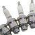  Spark plugs x 6 suit all Bedford built 6 cylinder Petrol engines 1945 -85 (Not Holden Motors)
