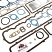VRS Top end Gasket Set Suits Bedford TJ TK Trucks 1963-81 Also Chevrolet C30 C50 etc Fitted with 194, 230, 250 & 292 ( 3.2, 3.5, 3.8, 4.8 litre) Mexican Chevrolet Engines.