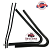  Quarter 1/4 Flipping Window Rubber Seals, Make-A-Vent Kit for Both Side Doors, Suits Bedford K M & O Models 1946-52