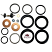 Brake Master Cylinder Kit 1-3/4" Bore Suits the larger TK, E, W, N & P Series Trucks Coaches including Twin Steer Versions 1968-76.