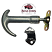  Bonnet Catch Natural Alloy finish With Spring Loaded Hook and Catch Used on Austin Loadstar & 301, Morris Commercial LC5