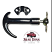  Bonnet Catch Chrome finish Spring Loaded Hook & Catch Used on Austin Loadstar & 301, Morris Commercial LC5 Or General Purpose on Gull Wing Bonnets