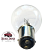  Head Lamp Bulb 12 Volt Twin Filament with 15mm Bayonet twin contacts Suits older headlights