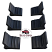 Bonnet Hood Side Bump Buffers 6 pack Reproduction Suits Dodge AT4 D5N, International AA AB C-Line & D-Line