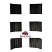 Bonnet Hood Side Bump Buffers 6 pack Reproduction Suits Dodge AT4 D5N, International AA AB C-Line & D-Line