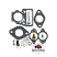 Carburettor Rebuild kit Suits- Stromberg Single Barrel BXOV, BXUV