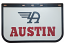 Zoomed View of Austin Dual Wheel Size Truck Mudflaps