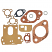 Zoomed View Of Carburetor Gasket Kit Suits Series TA, TC, & TD Trucks fitted with a Zenith 37VNR Carburetor. 