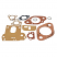 Zoomed View Of Carburetor Gasket Kit Suits Series TA, TC, & TD Trucks fitted with a Zenith 37VNR Carburetor. 