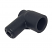 Zoomed View of a Coil Lead Boot Angled Rubber Gaiter, Vintage Truck Supplies