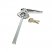 Zoomed View Of The Chrome Door Handle Exterior Locking, Fits many applications