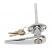 Zoomed View Of The Chrome Door Handle Exterior Locking, Fits many applications