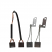 Zoomed View of Starter Motor Brush Set Suit Lucas Suit Austin, Bedford, Commer, English Ford, MG, Morris & More