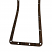 Zoomed View of the Morris Commercial Side Plate Cover Gasket, Suit LC LC3 LC4 & PV 15.9 H.P. Petrol Engine 2050 cc