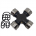  Universal Joint, U-Joint Tailshaft Joint Kit, Suit Bedford, Commer, Dodge, Leyland