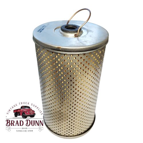 Oil Filter Cartridge International Trucks (Bypass Type) B C D Series, K KB L AL AR AS AA, USA Made Genuine Quality.