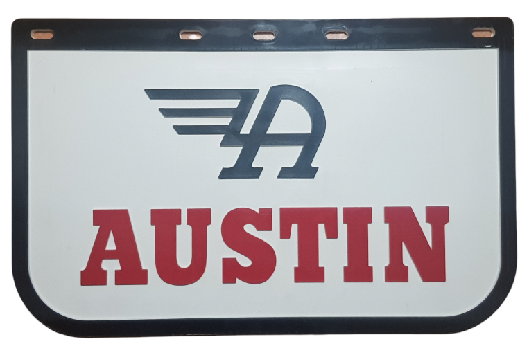 Austin Dual Wheel Truck Mud Flaps 1 Pair.