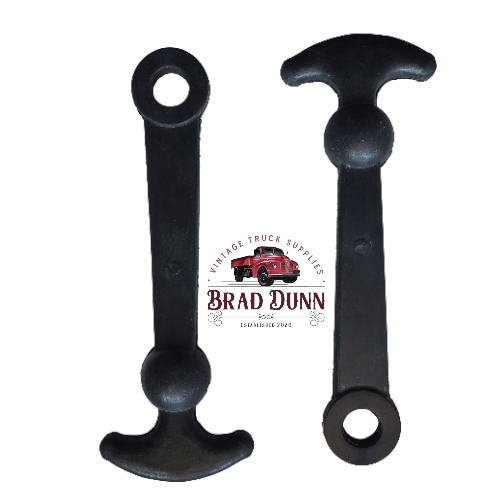Bonnet Hold Down Strap x 2- Suits Austin & Morris Trucks Series 3-on 1955-1980 Rubber Stretch Clip Hook