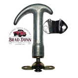 Bonnet Catch Natural Alloy finish With Spring Loaded Hook and Catch Used on Austin Loadstar & 301, Morris Commercial LC5 Or General Purpose on Gull Wing Bonnets.