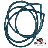 Door Seal Front Right Hand Side Sponge Rubber with Mitred Corners Suits International Harvester Trucks AA, AB, C-Line, D-Line.