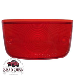 Parking Clearance Side Light Lens RED Lower Left hand. Suit Butler Lights Stalk Mounted, Bedford 1972 on, TK Series Forward Control (RED Lens Only) Australian Made.