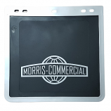 Morris Commercial Single Wheel Size- Truck Mud Flaps 1 x Pair.
